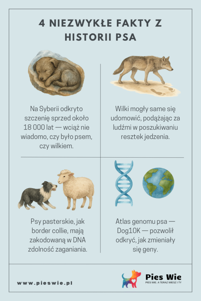 Cztery ciekawostki o historii psa - Dogor, samoudomowienie, psy pasterskie i projekt Dog10K